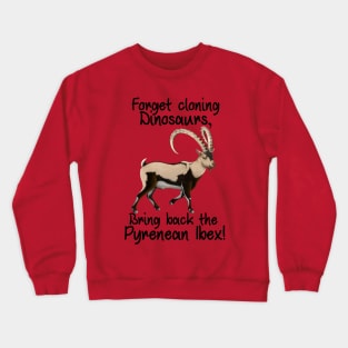 Forget Cloning Dinosaurs, Bring Back the Ibex Crewneck Sweatshirt